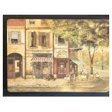 K - Williams-Sonoma Grand Tour Appetizer Plates & Placemats (4) & Platter