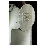 K - Loewe Yellow Leather Elephant Pocket Crossbody Bag / Leather Elephant Pocket Bag