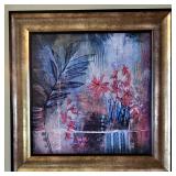 K - Floral Species II - Framed Canvas Painting
