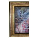 K - Floral Species II - Framed Canvas Painting