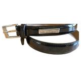 K - Dolce & Gabbana Patent Leather Belt - Made in Italy, 33.5'