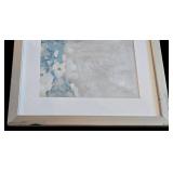 LR - Framed Floral Print - Matted