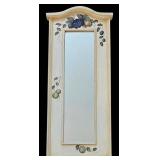 LR - Hand-Painted Fruit Motif Wall Mirror