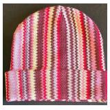 K - Missoni Zigzag Knit Hat - Wool Blend - Made in Italy