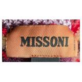 K - Missoni Zigzag Knit Hat - Wool Blend - Made in Italy