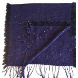 K - Ralph Lauren Mohair Scarf with Copper Sequins