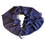 K - Ralph Lauren Mohair Scarf with Copper Sequins