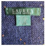 K - Ralph Lauren Mohair Scarf with Copper Sequins