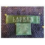 K - Ralph Lauren Mohair Scarf with Copper Sequins