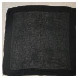 K - Oscar de la Renta 100% Rayon Square Scarf - 47-Inch Square