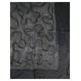 K - Oscar de la Renta 100% Rayon Square Scarf - 47-Inch Square