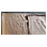 K - Assorted Plaid Scarves - Diamond Pattern Wrap & Check Plaid (Lot of 2)