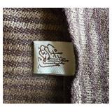 K - Assorted Plaid Scarves - Diamond Pattern Wrap & Check Plaid (Lot of 2)