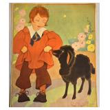 K - Mother Goose Signed Paper Prints (Lot of 4)  Nursery Rhymes