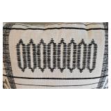 LR - 3 Pillow Covers with Pillow Forms - Ivory & Black, Black & White, Black (Lot of 3)