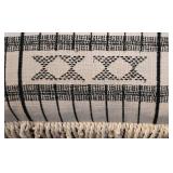 LR - 3 Pillow Covers with Pillow Forms - Ivory & Black, Black & White, Black (Lot of 3)