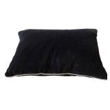 LR - 3 Pillow Covers with Pillow Forms - Ivory & Black, Black & White, Black (Lot of 3)