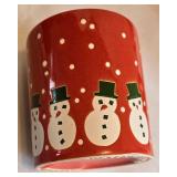 K - Waechtersbach Snowman Mugs - 2 Styles (Lot of 6)