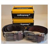K - Timberland & Wolksprong Leather Belts - Size 34 & 32
