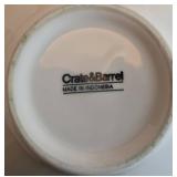 K - Crate & Barrel, Fitz & Floyd & Assorted Holiday Dinnerware