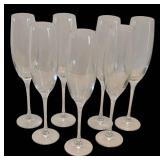 K - Krosno The Cellar Flute Glasses - 4-7 oz - 9.25 in Tall - Made in Poland
