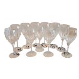 Cristal D'Arques Enchante 9 oz Wine Glasses (Lot of 11) - Original Boxes