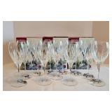 Cristal D'Arques Enchante 9 oz Wine Glasses (Lot of 11) - Original Boxes