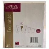 Cristal D'Arques Enchante 9 oz Wine Glasses (Lot of 11) - Original Boxes