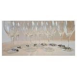 Cristal D'Arques Enchante 9 oz Wine Glasses (Lot of 11) - Original Boxes