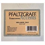 K - Pfaltzgraff Accents Melamine Tray