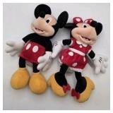 Disney Mickey & Minnie Mouse Plush Toy Lot with Tags