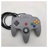 Nintendo 64 Solid Gray Controller NUS-005 Official N64 OEM Untested
