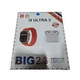 i9 Ultra 3 Smart Watch & Wireless Earbud Set