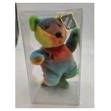 Ken Griffey Jr Bamm Beanos 1998 Tie Dye Plush Bear Salvino's New #24