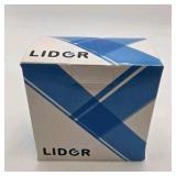 LIDER Electric - Black Matte Finish Mid-Size 2 Gang Decorator Plus Screwless Snap-in Wall Plates - Box of 10 - LSWP-32M