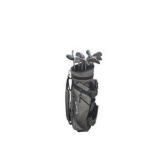 Adams Golf Bag With Assorted Irons, Wedges & Fairway Wood
