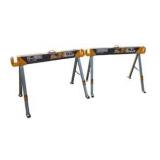Pair of ToughBuilt Folding Sawhorses / Jobsite Tables