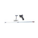 Roberts Flooring Cutter With Tool Shop Roller Stand and Cutting Guide Rail