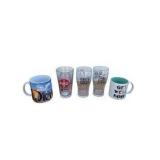 Mixed Coffee Mug and Collectible Drinking Glass Lot – Dallas, NASCAR, Coca-Cola, Minnesota