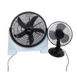 Toshiba 20' Air Circulator Fan & Mainstays Table Fan Lot
