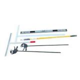 Johnson Level, Drywall T-Square, Pole Extension and Measuring Tool Lot