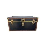 Vintage Style Decorative Storage Trunk Chest With Key