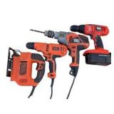 Black+Decker Mixed Power Tool Lot – Drills and Jigsaw