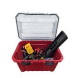 Husky Tool Box with Mixed Hand Tools, DeWalt Charger & Accessories