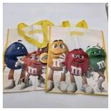 M&M’s World Poker Chip & Tote Bag Lot