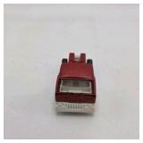 Tootsie Toy 1970 Red Semi Truck Tractor 3.3 Inches Diecast Collectible Vehicle