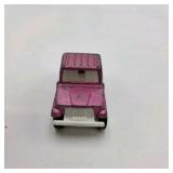 Vintage Tootsie Toy Pink Truck 3.5” Jeep Die-Cast Metal Collectible Vehicle