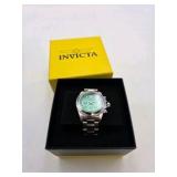 Invicta Speedway Professional 200M Stainless Steel Chronograph Watch With Box