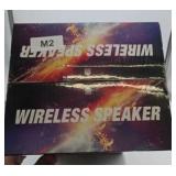 Wireless Speaker with FM Radio & LED Light Display New in Box
