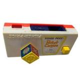 Vintage Fisher-Price Pocket Camera & Small Character Figure Lot